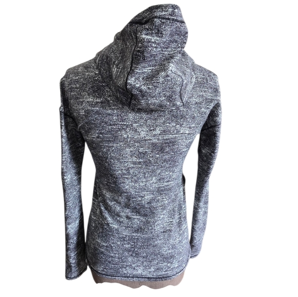 Lululemon Forever Endeavour Long Sleeve Rush Jacquard Black White Size 2 - Picture 4 of 16